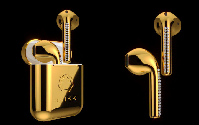 Ngắm tai nghe AirPods sang chảnh phiên bản vàng 24K, giá 232 triệu đồng Ảnh 2