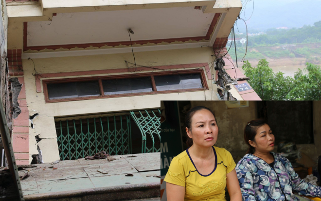 Vụ nhiều nhà dân bị ‘nuốt chửng’ xuống sông Đà: 'Vết nứt quá nhanh khiến gia đình tôi không kịp chạy' Ảnh 2