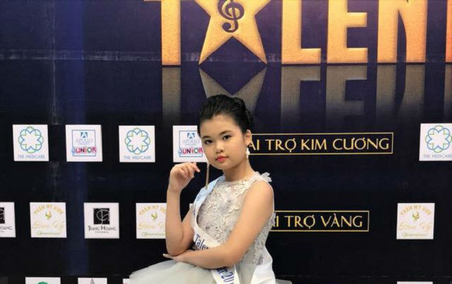 Nhan sắc nổi bật của cô bé 10 tuổi vừa đăng quang Hoa hậu nhí châu Á - Thái Bình Dương 2018 Ảnh 2