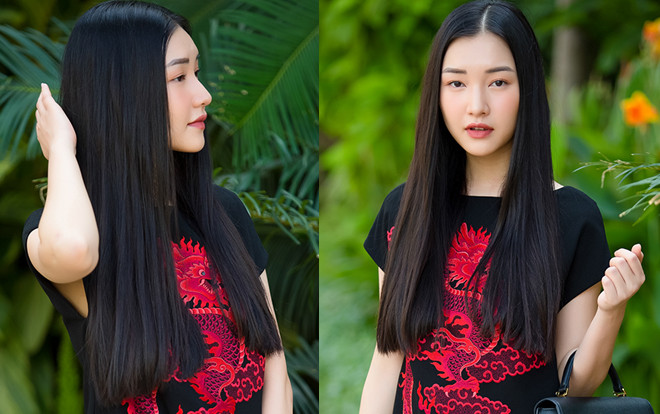 Nàng thơ xứ Huế Ngọc Trân đẹp không tì vết, mê hoặc người đối diện Ảnh 2