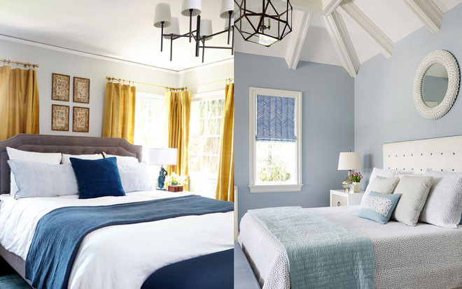 10 căn phòng ngủ màu xanh đẹp như mơ khiến ai cũng muốn sở hữu Ảnh 2