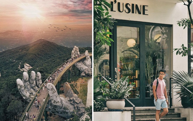 Loạt khoảnh khắc khi du lịch Việt Nam của hot boy Malaysia nổi tiếng MXH vì bức ảnh chụp Cầu Vàng Ảnh 2