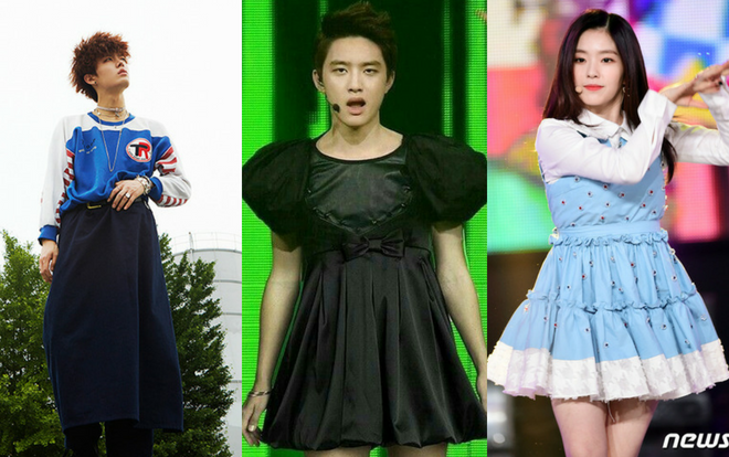 Giật mình vì BIGBANG, DBSK, NCT, Red Velvet, T-Ara… cũng có những lúc ăn mặc dị đến khó hiểu Ảnh 2
