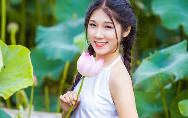 Nữ sinh Học viện Tài chính xinh đẹp như 'thần tiên tỷ tỷ' giàu thành tích thi Hoa khôi Ảnh 2