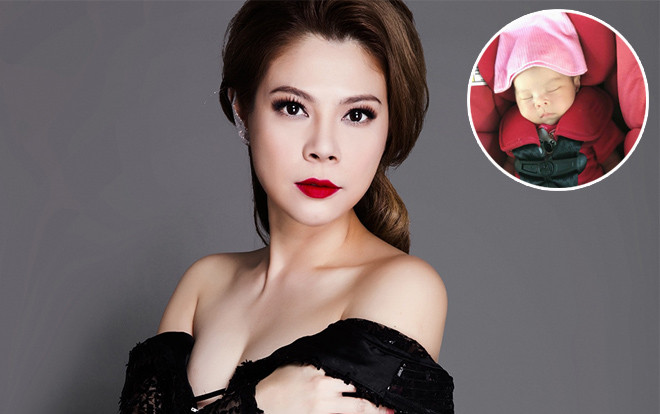 Thanh Thảo khoe ảnh con gái cứng cáp, ngồi ghế an toàn đi chơi cuối tuần khi mới hai tuần tuổi Ảnh 2