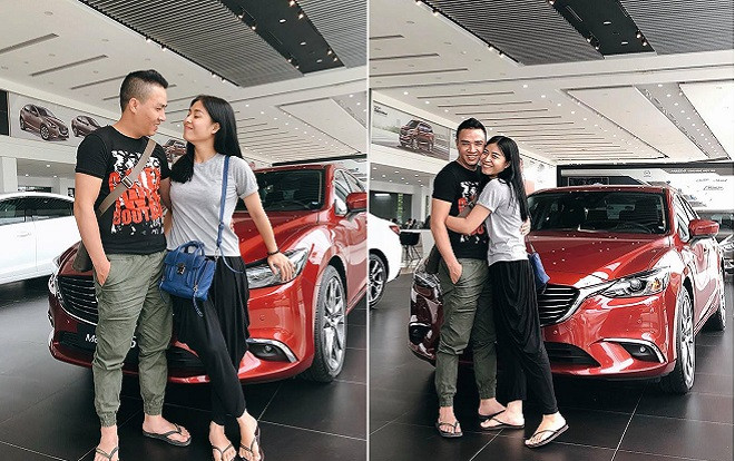 MC Hoàng Linh hạnh phúc khoe 'xế hộp' tiền tỷ mới tậu cùng chồng sắp cưới Ảnh 2