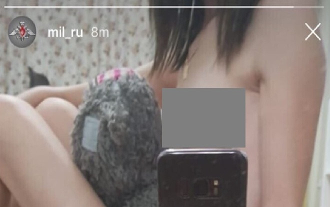 Ảnh khỏa thân bất ngờ xuất hiện trên trang Instagram của Bộ Quốc phòng Nga Ảnh 2