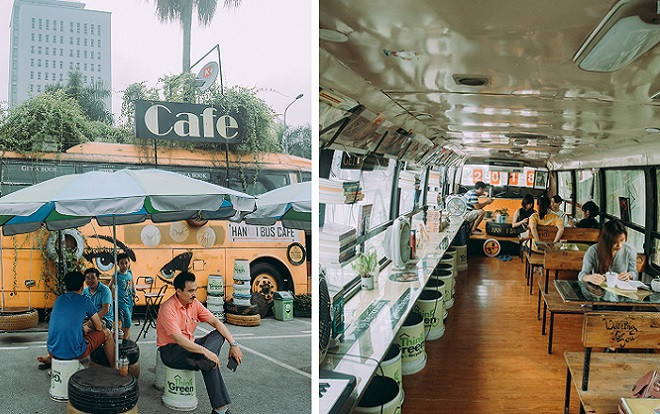 Phát hiện quán cà phê Bus cực nhiều góc 'sống ảo' ngay tại Hà Nội cho những ai không biết cuối tuần đi đâu Ảnh 2