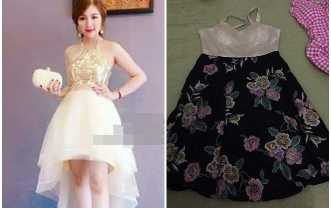 Bỏ 600 nghìn mua váy hot girl, cô nàng ngậm ngùi nhận về 2 chiếc 'giẻ lau' khác hẳn hình minh họa Ảnh 2