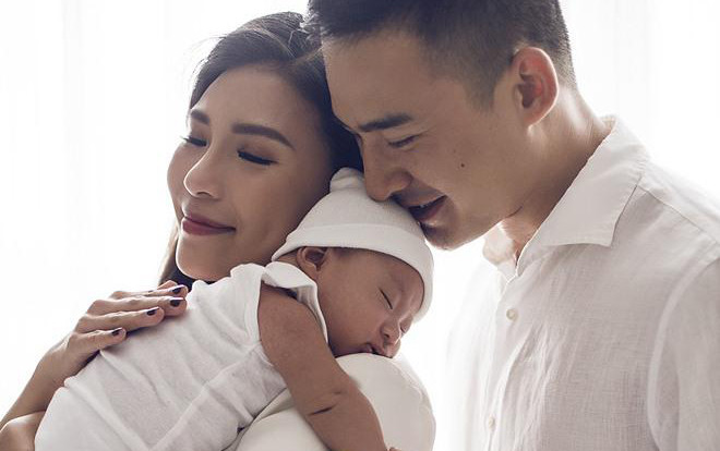 Cực yêu: Ngắm trọn bộ ảnh đầu đời của con trai kháu khỉnh nhà Lương Thế Thành - Thúy Diễm Ảnh 2