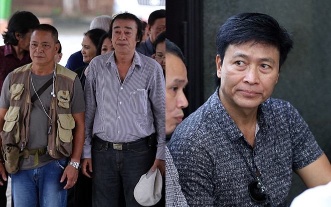 NSND Đào Bá Sơn, diễn viên Quốc Tuấn cùng đông đảo nghệ sĩ tiếc thương đưa tiễn NSƯT Bùi Cường Ảnh 2