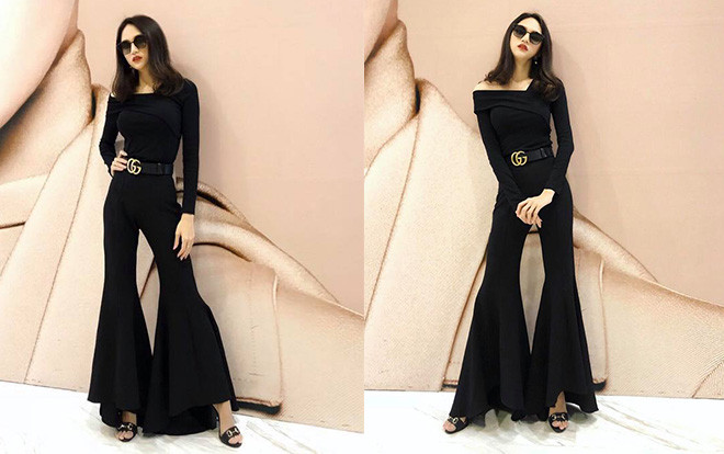 Hương Giang lại khiến fan đổ gục với thần thái hoa hậu khoe vóc dáng chuẩn Ảnh 2