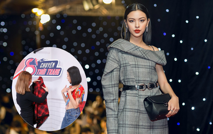 Gặp sự cố tuột dây áo và Tú Hảo đã xử lí theo cách chẳng ai ngờ Ảnh 2