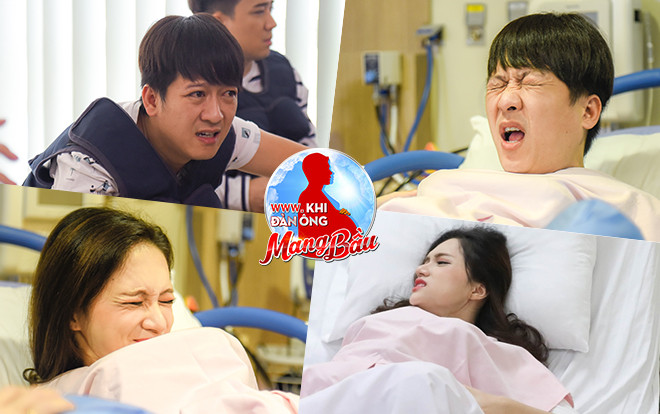 Trường Giang 'siêu' đáng yêu khi đau đẻ, Hương Giang suýt ngất xỉu vẫn muốn con gái 'đẹp tự nhiên' Ảnh 2