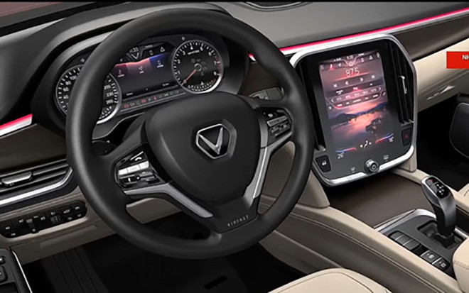 Nội thất xe SUV của Vinfast lần đầu lộ diện khiến nhiều người bất ngờ Ảnh 2