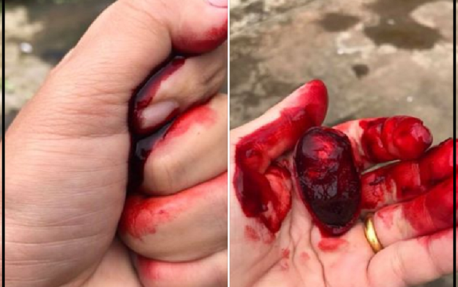 Trò đùa kinh dị của cô vợ khiến chồng ngất xỉu, đến khi biết sự thật cư dân mạng lại nhao nhao hỏi thứ này! Ảnh 2