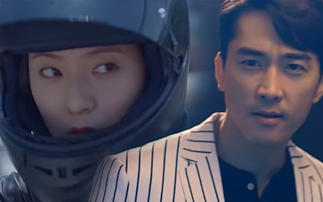 Krystal lái moto cực ngầu trong teaser phim ‘Player’ đóng cùng Song Seung Heon Ảnh 2