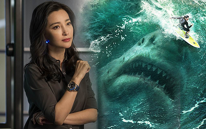 Hoa đán Lý Băng Băng trở nên lép vế trong bom tấn Hollywood 'The Meg: Cá mập siêu bạo chúa' Ảnh 2