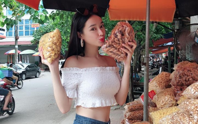 Nhã Phương khoe vòng eo 'con kiến', dập tắt tin đồn 'bầu bí' với Trường Giang Ảnh 2