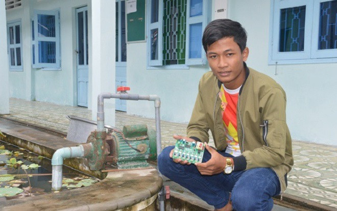 Cậu học trò người dân tộc Khmer giành giải Nhất cuộc thi Sáng tạo Ảnh 2