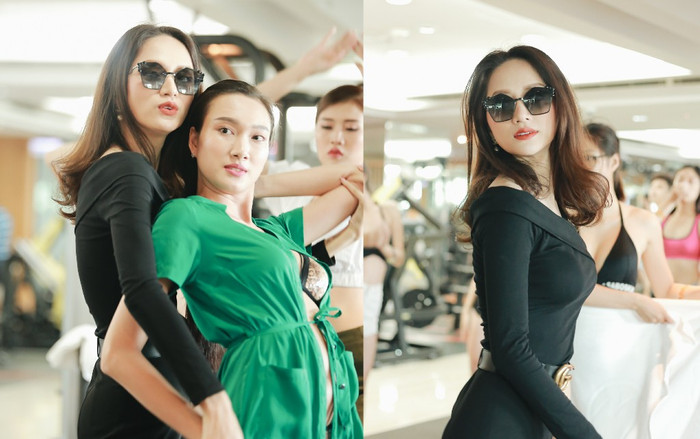 Siêu Mẫu Việt Nam: Hương Giang mặc quần ống loe thần sầu, tận tay chỉ dạy dàn chân dài Ảnh 2
