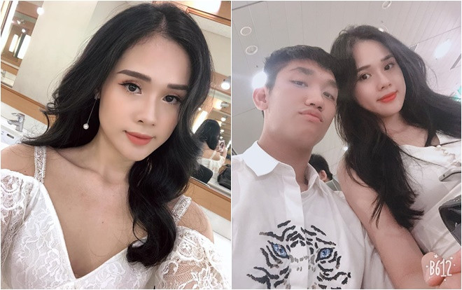 Giữa cơn bão tin đồn yêu người đẹp Top 5 hoa hậu Đại dương, Trọng Đại U23 và bạn gái công khai ảnh tình tứ? Ảnh 2