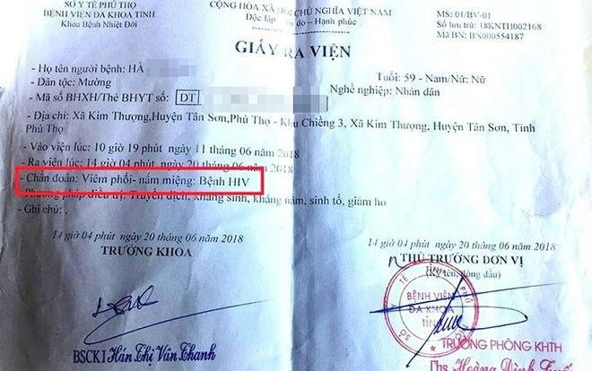 Bộ Y tế đề nghị điều tra và điều trị miễn phí sau vụ nhiều người bất ngờ bị nhiễm HIV ở Phú Thọ Ảnh 2