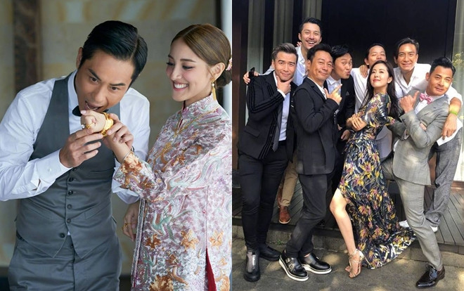 Mã Quốc Minh, Lê Diệu Tường cùng dàn sao TVB 'quẩy' nhiệt tình trong hôn lễ Trịnh Gia Dĩnh Ảnh 2