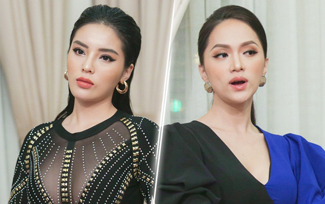 Siêu mẫu Việt Nam: Hương Giang - Kỳ Duyên khi thì cặp kè thân thiết, lúc lại căng thẳng đối đầu Ảnh 2