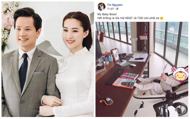 Không ngờ 'boss lớn' khiến chồng đại gia của Hoa hậu Thu Thảo sợ xanh mặt chỉ mới 5 tháng tuổi Ảnh 2