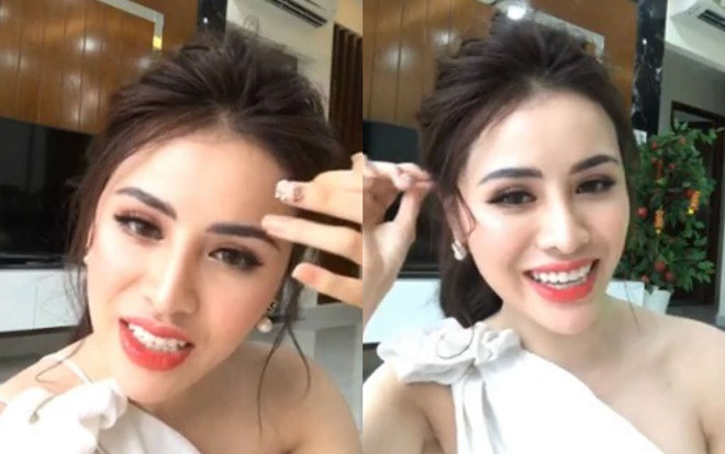 Hậu scandal chụp ảnh phản cảm ở Tuyệt Tình Cốc, Á hậu Thư Dung bất ngờ livestream 'đối đáp' với dân mạng Ảnh 2