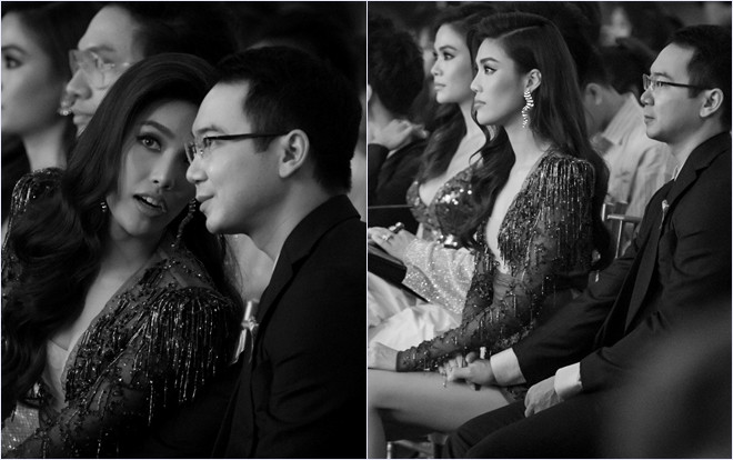 Lan Khuê cùng chồng sắp cưới 'tình tứ' bên nhau trong lễ trao giải CMG Awards 2018 Ảnh 2