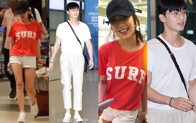 Khăng khăng phủ nhận hẹn hò, fan bắt gặp Park Seo Joon và Park Min Young đi giày đôi sau chuyến du lịch Thái Ảnh 2