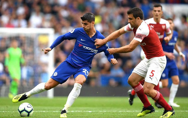 'Chân gỗ' Morata hóa sát thủ, Chelsea vượt qua Arsenal đầy nghẹt thở Ảnh 2
