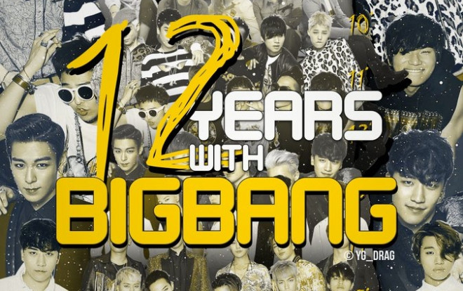 Chỉ cần nhìn 1 bức ảnh, bạn sẽ thấy tất - tần - tật về 12 năm rực rỡ của BigBang! Ảnh 2