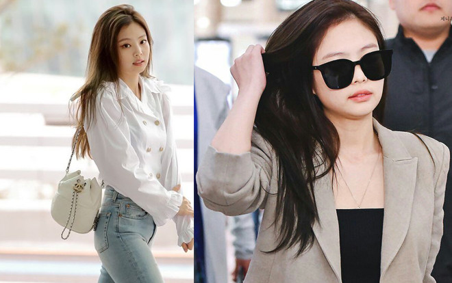 Quên sân khấu đi, thời trang ngày thường của Jennie (Black Pink) còn long lanh gấp bội Ảnh 2