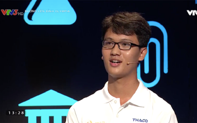 'Hot boy' Phan Đình Phùng xuất sắc giành vé vào cuộc thi quý cuối cùng Olympia 2018 Ảnh 2