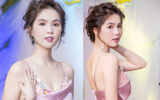 Tái xuất sau thời gian dài vắng bóng, Ngọc Trinh xinh đẹp gây 'tê liệt' người đối diện Ảnh 2