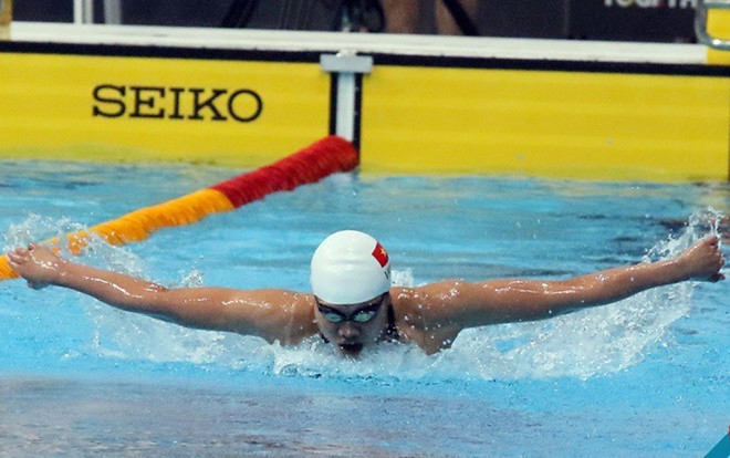 Ánh Viên khóc nức nở vì thất bại ở ASIAD 18 Ảnh 2