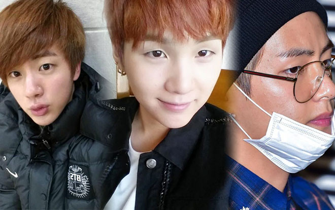 Giữ vững tinh thần: Đây là hình ảnh các 'nam thần' BTS của bạn sau khi gỡ đi lớp trang điểm! Ảnh 2