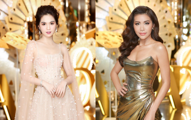 Ngọc Trinh - Minh Tú ăn diện đối ngược, thi nhau 'chặt chém' trên thảm đỏ sự kiện Ảnh 2