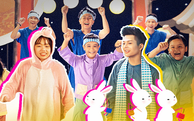 Clip siêu hot Trung Thu 2018: Quang Anh - Nhã Thy - Nhật Minh - Thụy Bình cùng rủ nhau 'Rước đèn tháng tám' cực 'lầy' Ảnh 2