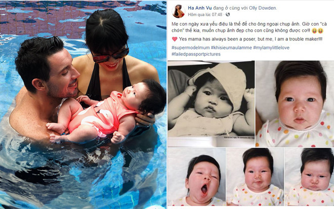 Hà Anh khoe ảnh con giống mình như tạc, mừng hớn hở vì thoát kiếp 'đẻ thuê' Ảnh 2