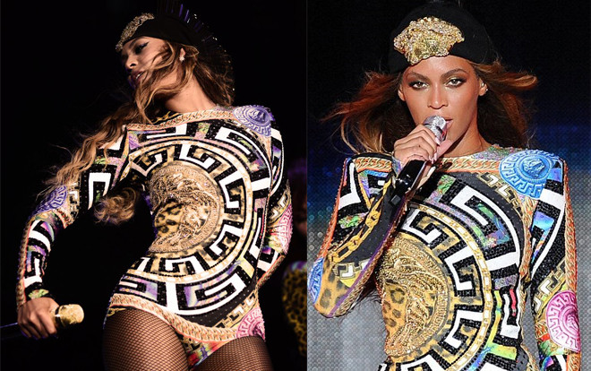 Khi Beyoncé chơi trội cùng dàn vũ công 'phủ vàng' trong trang phục Versace Ảnh 2