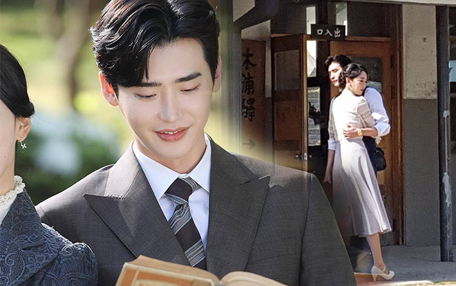 Chết ngất với loạt ảnh hậu trường 'tình bể bình' của Lee Jong Suk và Shin Hye Sun trong ‘Hymn of Death’ Ảnh 2