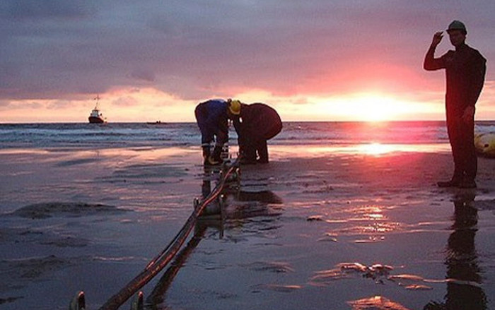 Vị trí cáp quang biển AAG bị đứt cách trạm cập bờ Vũng Tàu 257,7 km Ảnh 2