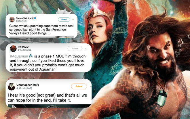 'Aquaman' bị so sánh như Phase 1 của MCU ngay sau buổi công chiếu thử nghiệm Ảnh 2