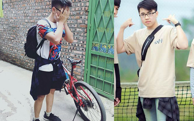 Hot boy 'gia đình có điều kiện' đạp xe cả trăm cây số đi nhập học khiến dân mạng phát sốt Ảnh 2