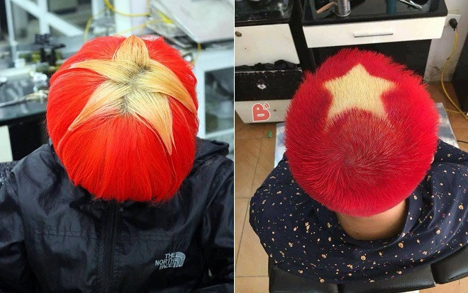 Giới trẻ đua nhau cắt tóc cờ đỏ sao vàng 'tiếp lửa' cho Olympic Việt Nam trong trận tứ kết Asiad lịch sử Ảnh 2