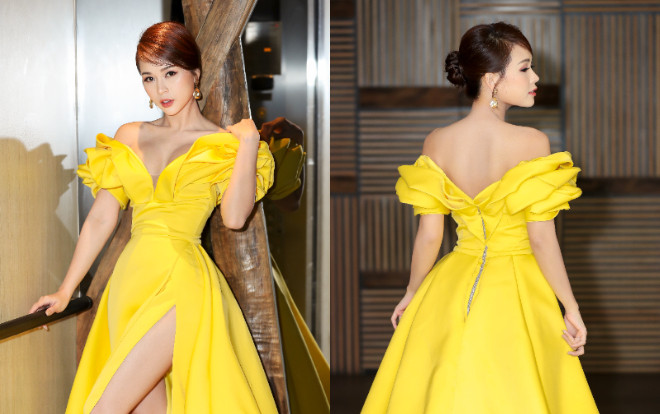 Diện váy áo cắt xẻ mạnh tay, Sam để lộ vòng 1 phổng phao tại sự kiện Ảnh 2